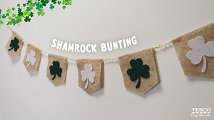 103K views · 85 reactions | Brighten up your St. Patrick's Day this year and make your own bunting! https://goo.gl/Jt2DG7 | Tesco Ireland | Facebook