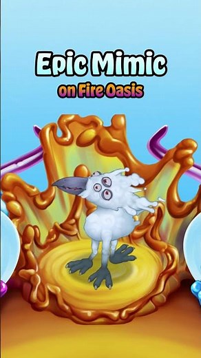 EPIC MIMIC on FIRE OASIS | My Singing Monsters #mysingingmonsters #msm