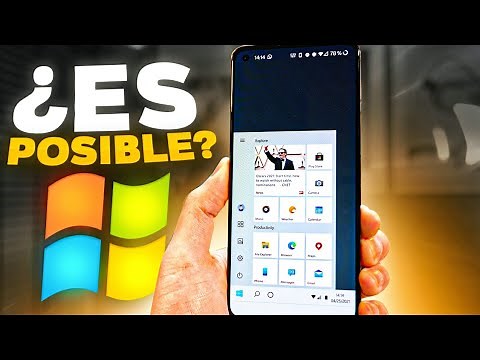 WINDOWS 10 en TU ANDROID??!! Un SETUP BRUTAL!!!!