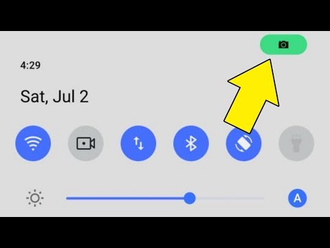 Camera | Camera Icon On Status Bar