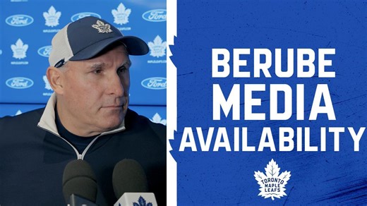 Craig Berube | Practice | November 07, 2025