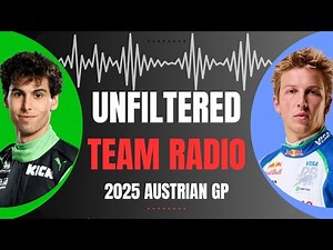Every F1 Driver's Post-Race Team Radio From the 2025 Austrian GP