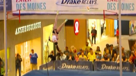 2026 Drake Relays to kick off with pole vaulting at Jordan Creek Town Center