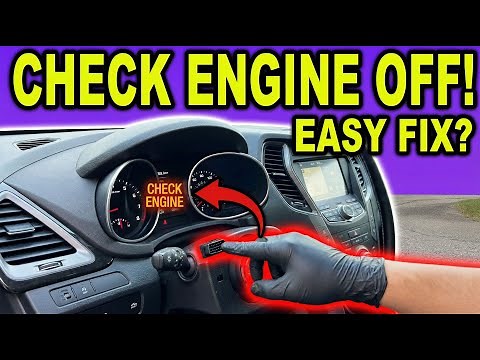How To Turn Off The Check Engine Light In A Hyundai Santa Fe?