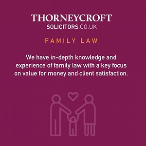 As Cheshire’s trusted family law experts, we know every family is unique. Whether you’re facing a marriage breakdown or family dispute, our specialist team at Thorneycroft Solicitors offers unwavering support, understanding and expert advice tailored to your individual circumstances. ⚖️ Visit our website to learn more about our family law services - https://bit.ly/3uM87bH | Thorneycroft Solicitors | Facebook