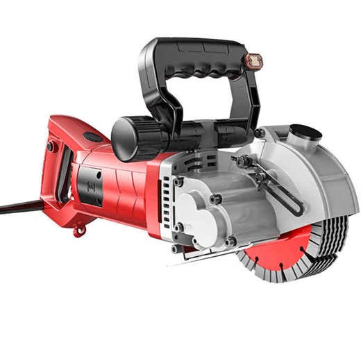 5200W Electric Wall Chaser Machine Woodrete Wall Chaser Slotting Wall Cutter for Concrete and Stone Cutting