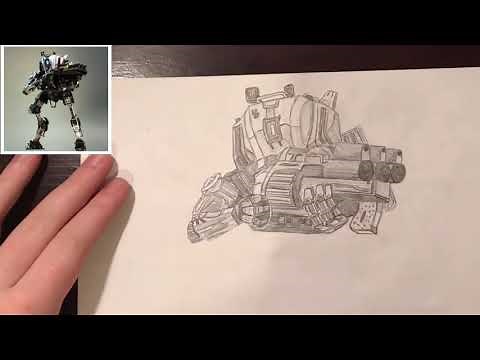 Drawing—Ronin Titanfall 2