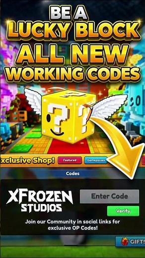 Be A Lucky Block NEW CODES 2026 🔥 ALL WORKING CODES + FREE REWARDS! (Roblox)