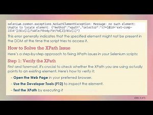 How to Fix Your Selenium XPath Issues in Python
