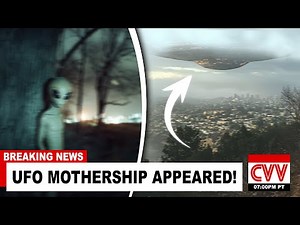 MASSIVE UFO MOTHERSHIP Appeared Now! (ALIENS or GOVERNMENT)