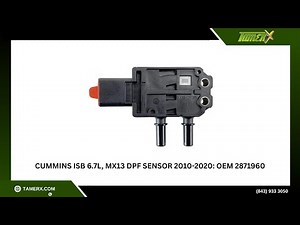 Cummins ISB 6.7L, MX13 DPF Sensor 2010-2020: OEM 2871960