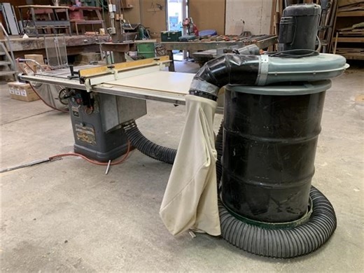 Rockwell Delta 10" Tilting Arbor Unisaw W/Dust Collection System | Agriculture