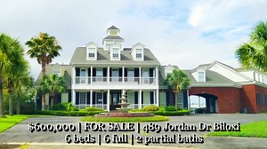 Living with a view! This stunning estate home on the Biloxi Back Bay...