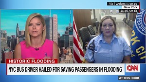 241K views · 1.3K reactions | CNN's Kate Bolduan speaks with New York City bus driver Rosa Almonte about getting her passengers away from harm during catastrophic flooding from Ida. | CNN | Facebook