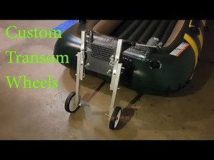 Intex Seahawk 4 Motor Mount Wheels / Transom wheels