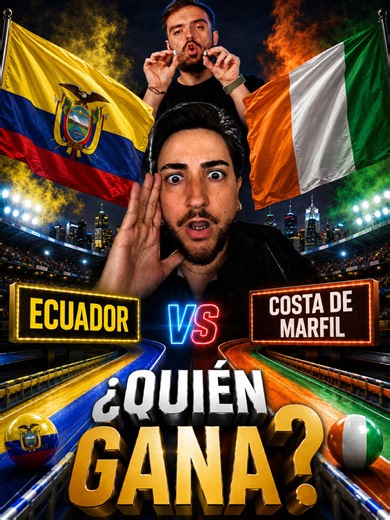 Ecuador vs Costa de Marfil según las canicas de Ibai #tiktokfootballacademy #fifaworldcup #ecuador