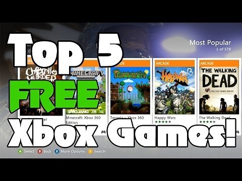 Top 5 FREE Xbox 360 Arcade Games From Marketplace