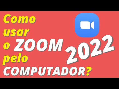 [ATUALIZADO 2022] Como usar o ZOOM pelo COMPUTADOR - Como usar o ZOOM no NOTEBOOK