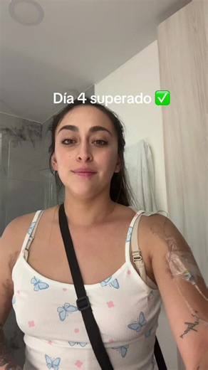 Día 4 del postoperatorio: ¡Todo superado!