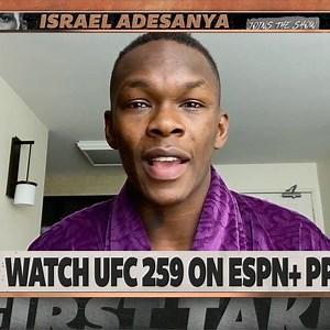 "When Jon [Jones] started to fight recycled middleweights and recycled opponents and failed to move up in weight, [light heavyweight] got stagnant." Israel Adesanya sees #UFC259 as his showcase in what was once the UFC's "glamour division" (via ESPN First Take) | ESPN MMA