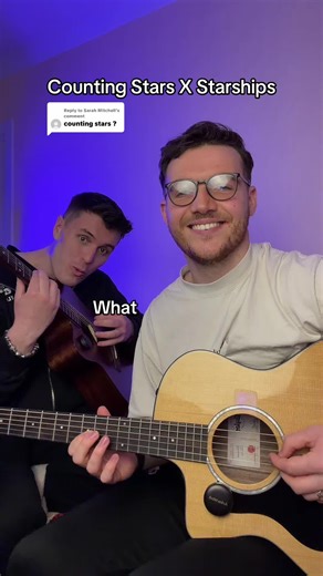 Guitar Mashup: Counting Stars and Starships