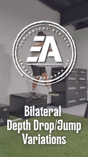 Ecological Athlete | Volleyball Training on Instagram: "Depth work isn’t about jumping higher. It’s about learning how to absorb force before you ever produce it. Bilateral depth drop and jump variations teach the body how to handle high-speed, high-force landings, something every athlete does hundreds to thousands of times per week in sport. • Depth Drops → Build landing mechanics, stiffness, and force absorption • Depth Jumps → Convert elastic energy into vertical power • Drop Jumps → Improve 