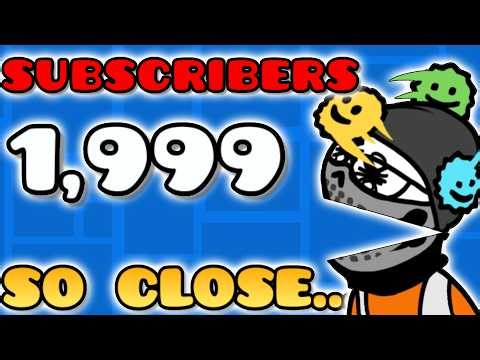 LET'S HIT 2 THOUSAND SUBS!!! GEOMETRY DASH #shortsfeed #shorts #geometrydash #gd #gaming #retro