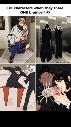 JJK characters being JJK 💀 #jujutsukaisen