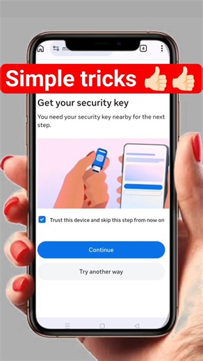 Facebook Security Key Problem Solution Tricks 👍🏻