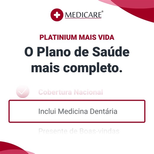 1.7K views · 1.2K reactions |  Plano de Saúde com Médico ao Domicílio GRÁTIS  20 atos/tratamentos dentários GRÁTIS ⬇️ Clique e veja se pode receber. | Medicare Portugal | Facebook
