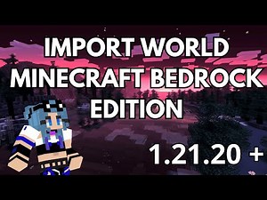 How to Import Your Minecraft Bedrock World on PC (1.21.120)