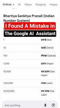 I Found A Mistake in The Google AI Assistant # learner # studious # Baby is studying # son's study
