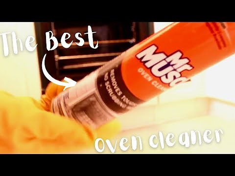 HOW TO USE MR MUSCLE OVEN CLEANER |OVEN CLEANING | CLEANING MOTIVATION #ovencleaning #cleanwithme
