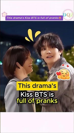 Playful kiss scene bts moments 😄 #idoli #kimjaeyoung #choisooyoung #behindthescene