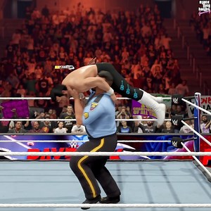 Big Bossman Finisher - The Bossman Slam | WWE 2K24 #reels2024 | Black Lung Bandit Gaming