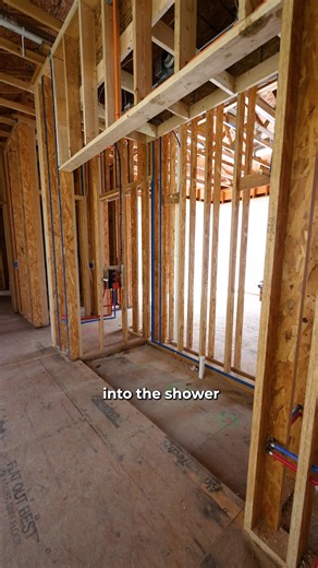 There’s a lot that goes into building a home, especially the parts you don’t always see. 👷‍♂️ We’re at the stage where the inside is really starting to take shape, so we wanted to give you a little behind the scenes look at what’s coming. This home is full of incredible features with 12 foot ceilings, 10 foot windows, and thickened jambs that make such a statement. Stay tuned to see more of this incredible home 👀 | Denton Homes Iowa