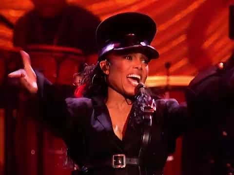 Janet Jackson - The Velvet Rope Tour - Rhythm Nation [AI UPSCALED 4K 60 FPS]