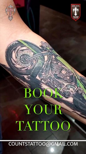 16K views · 485 reactions | A recent Count’s Kustoms bike build has been immortalized in ink by Count's Tattoo Company at Rio Hotel & Casino in Las Vegas! Book an appointment today at countstattoo@gmail.com for your next tattoo! #lasvegas #tatttoo #history #countskustoms #riohotel Merch: www.countskustoms.shop | Count's Kustoms | Facebook