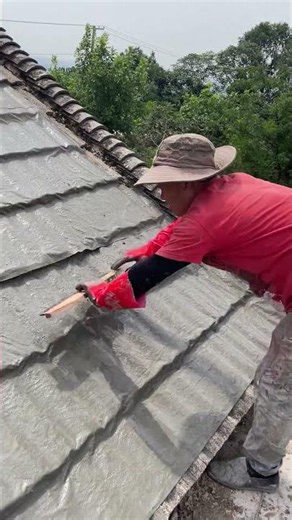 Professional and Reliable Old Tile Roof Repair Method – Cementitious Waterproofing