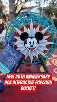 New Interactive Pixar Pal-A-Round Ferris Wheel Popcorn Bucket celebrates 25th Anniversary of DCA!