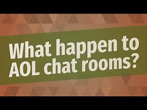 What happen to AOL chat rooms?