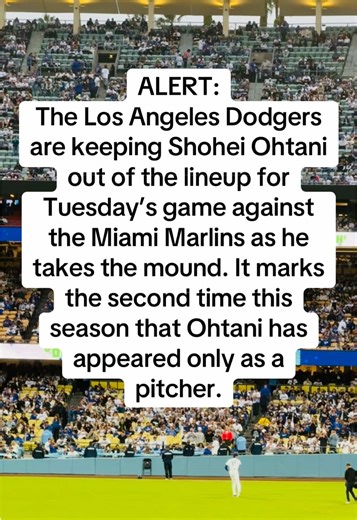 Shohei Ohtani to Pitch, Not Hit vs. Marlins on Tuesday