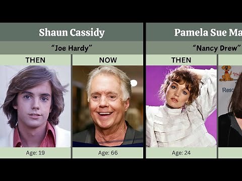 The Hardy Boys/Nancy Drew Mysteries (1977–1979) Then and Now 2024 ★ How They Changed?