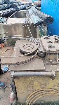 Circle bending ( Spiral) of Rebar for Piling work 😍 #rebar #spiral #circle #reinforcement #site
