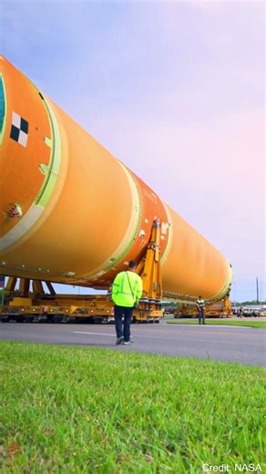 Massive Core Stage Rollout for Artemis III