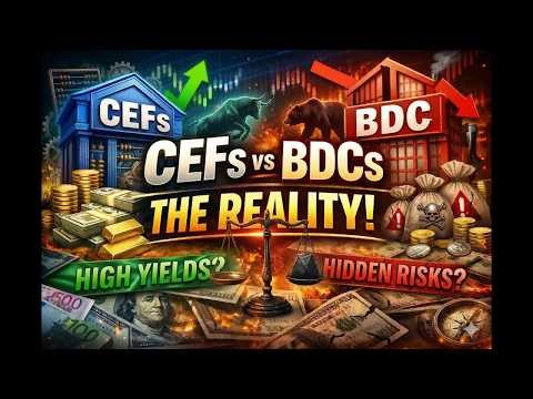 How to Safely Build a 10 Income Engine CEFs vs BDCs Explained
