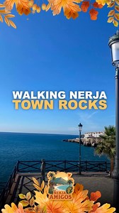 🚶‍♀️ 🚶 Walking Nerja Town Rocks. 😍 Ah, the little wind, the sun ☀️the sea 🌊, NOVEMBER - YET AMAZING 🤩. Follow our sunny walks on 👉🏼 https://www.nerjaamigos.com/mindbodysoul | Nerja Amigos
