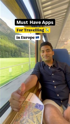 Don’t Travel to Europe Without These Apps 😱✈️ #travel #europe #travel