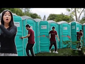 The Teleporting Porta Potty Prank!