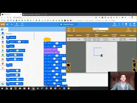 VEXcode VR Drawing Your Initials